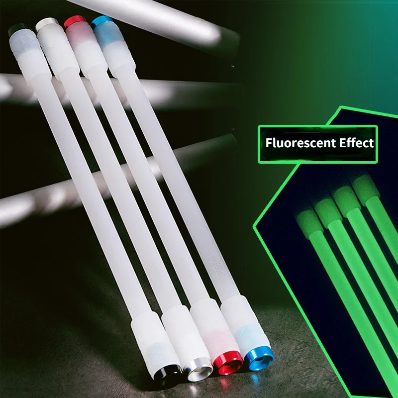 

New Fluorescent Rotating Pen Toy Frosted Feel No Refill Light Pens Colorful Cool Can Not Write Special Rotating Pens