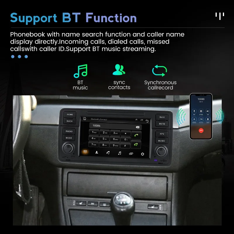 Автомагнитола на Android 11 2 Din мультимедийный плеер аудио DVD-плеер для BMW E46 Rover 75 Coupe