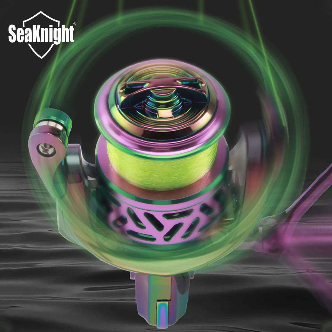 НОВАЯ цельнометаллическая спиннинговая рыболовная катушка SEAKNIGHT 7 моделей
