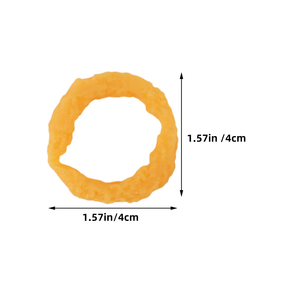 8 шт. кольцо с имитацией кальмара искусственные кольца модель декор для еды