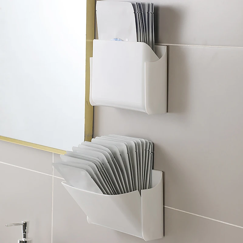 Настенные Коробки Для Хранения Органайзер Со Складной Крышкой Ванных Комнат