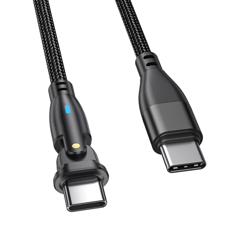 1/1 8/2 м USB C к кабелю типа PD100W 60 Вт Тип кабель для быстрой зарядки Samsung Huawei Xiaomi Macbook