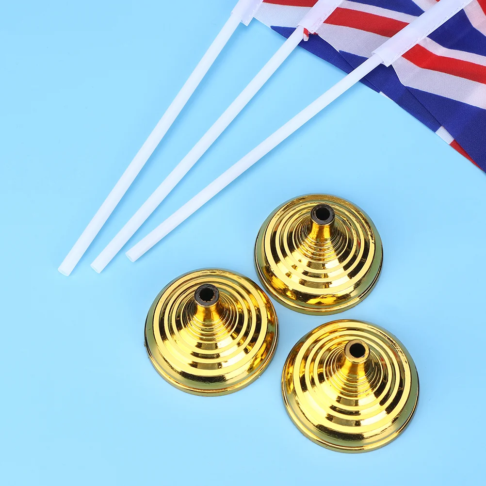 

Flag Base Stand Holder Table Mini Bases Stands Flagpole Pole Fixed Flags Desktop Cup Holders Stick Bracket Floor Hold World