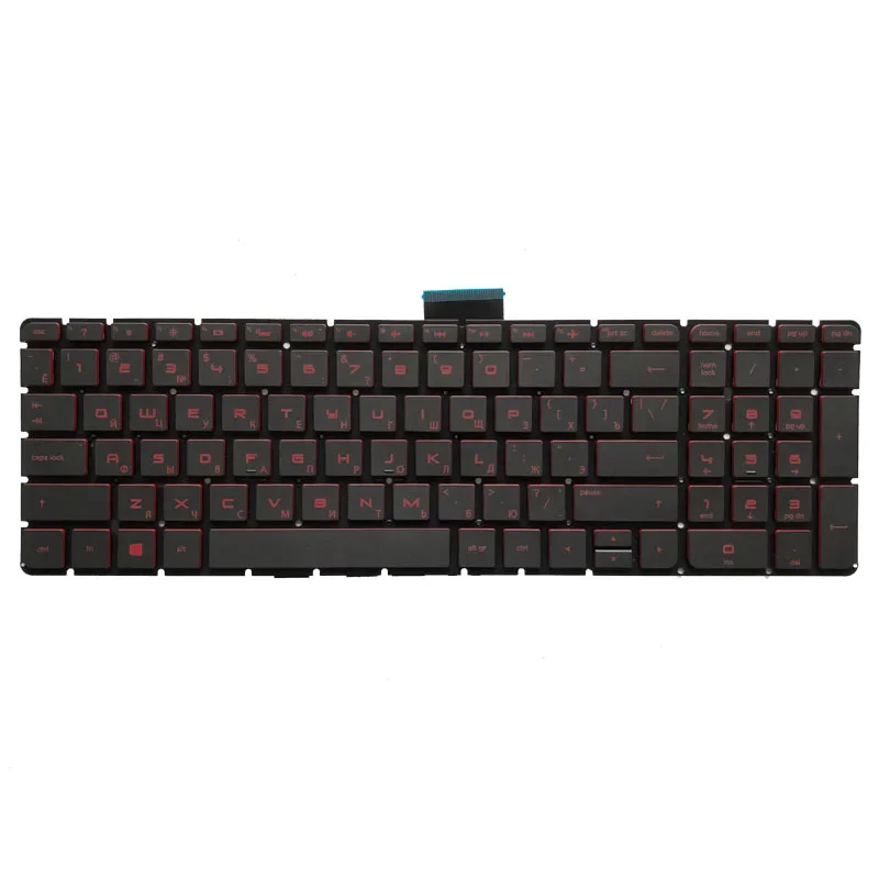 Русская клавиатура с подсветкой для HP Omen 17-W000 17-W100 17-W200 17t-w000 17t-w100 17t-w200 17-w001la 17-w101la