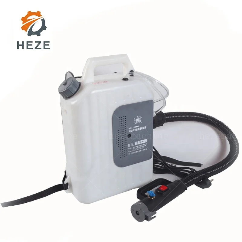 

New Portable Electrostatic Handheld Cordless Sanitizing Fog Sprayer Mist Pesticide Spraying Equipment Ulv Cold Fogger Machine