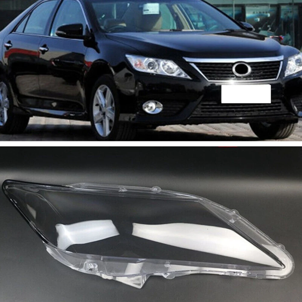 

For Toyota Camry 2012 2013 2014 Car Front Headlight Cover Lampshade Caps Head Light Lamp Shell Accessories , Right
