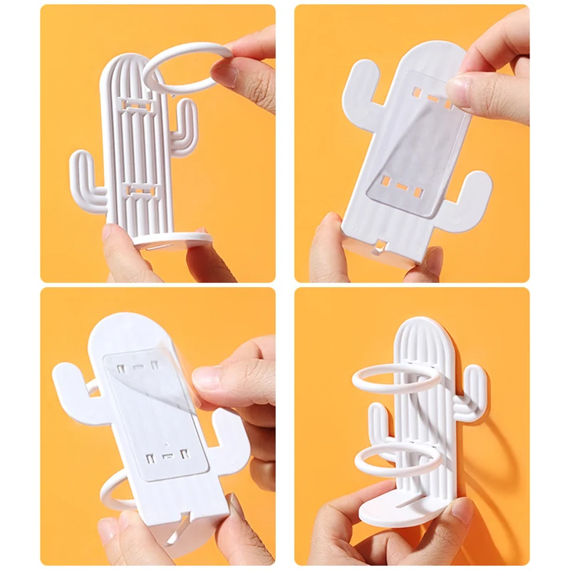 Holder Wall Mount Shaver Holder Kids Electric Toothbrushes Rack