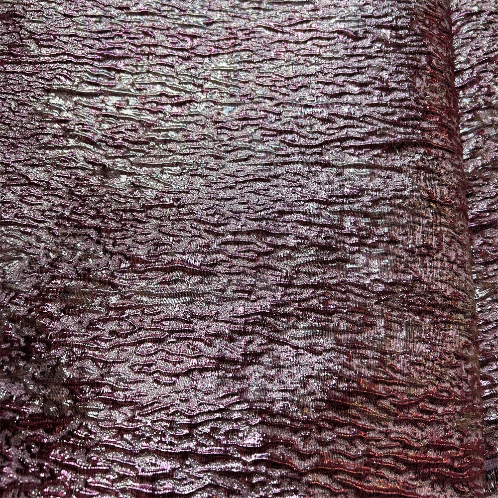 Новая искусственная ткань цветочный жаккардовый материал для платья сетчатая