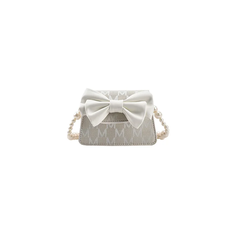 

YY New Trendy Pearl Chain Messenger Bag Special-Interest Design Small Square Bag