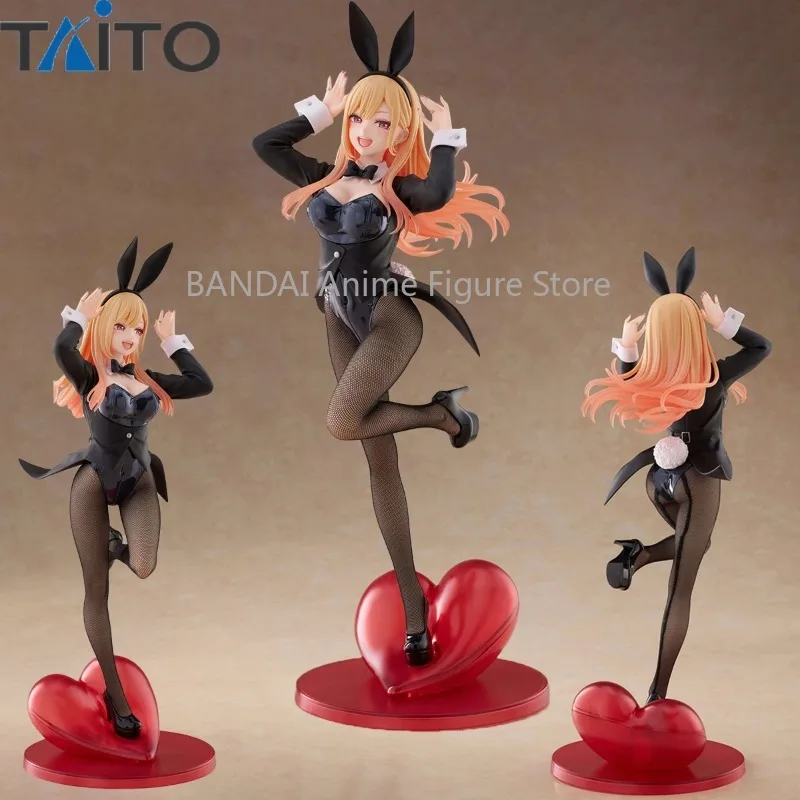 Фото [В наличии] Оригинальная фигурка TAITO Kitagawa Marin Bunny Ver. T-most Series из аниме My Dress-Up Darling, коллекционная модель, игрушка, подарок №1