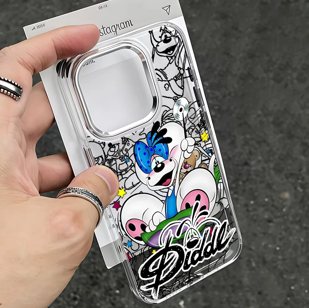 Фото Новый милый чехол D-diddles для телефонов Samsung Galaxy A56 A36 A26 A06 A55 A35 A16 A54 A34 A25 A24 A15 A14 A05S A05 A73 A53 A33 4G 5G №2