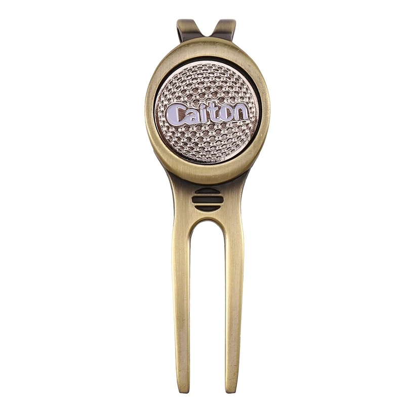 

Caiton Golf Marker Pitch Mark Green Divot Repair Tool Golf Accessories Pitchfork Golf Training Aids Green Fork