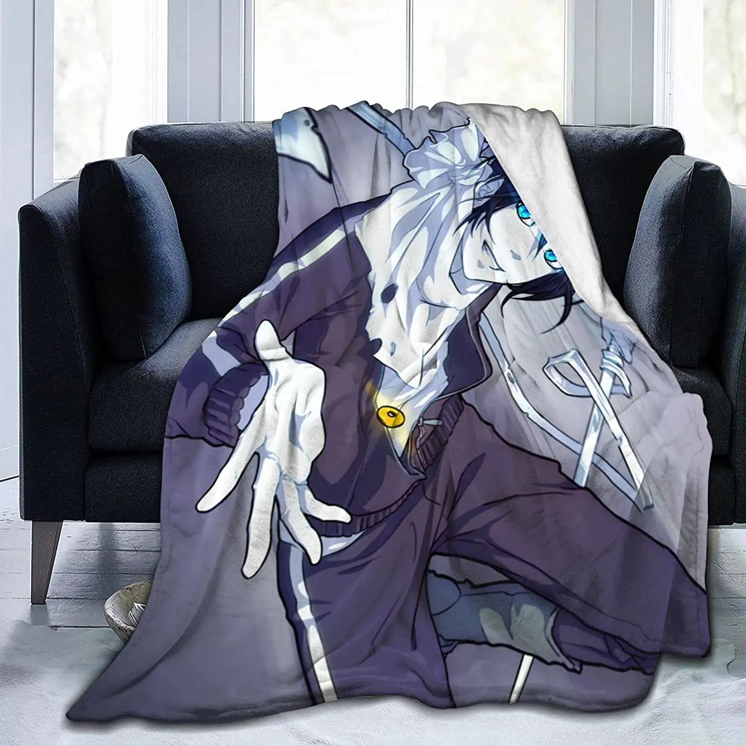 

Yato Gami Fluffy Soft and Comfortable Blanket, Anime Warm Embrace of Sympathy