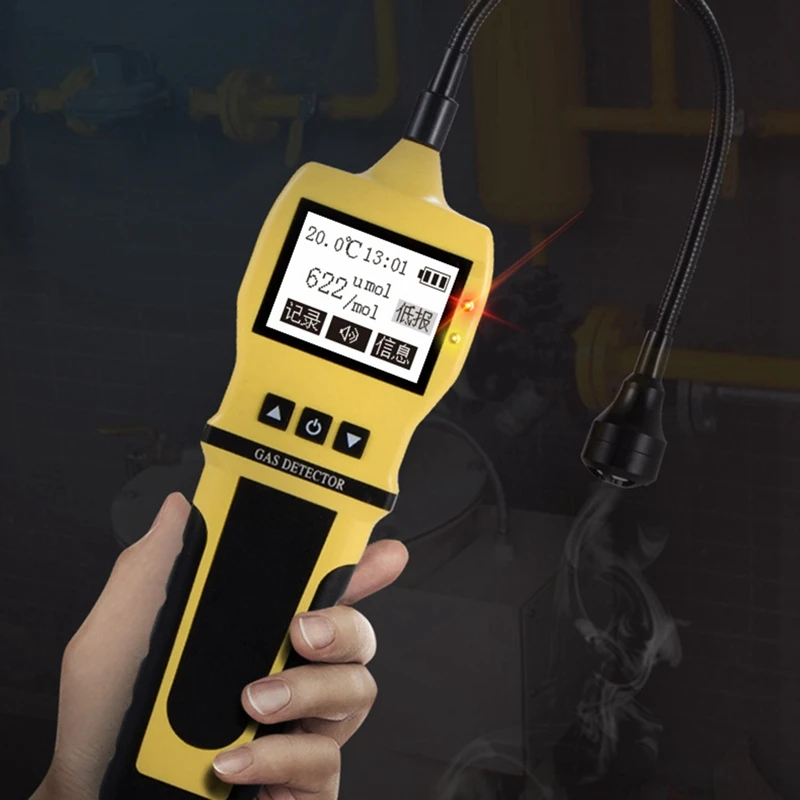 Цифровой детектор утечки газа 0-ppm CH4 датчик быстрого анализатора