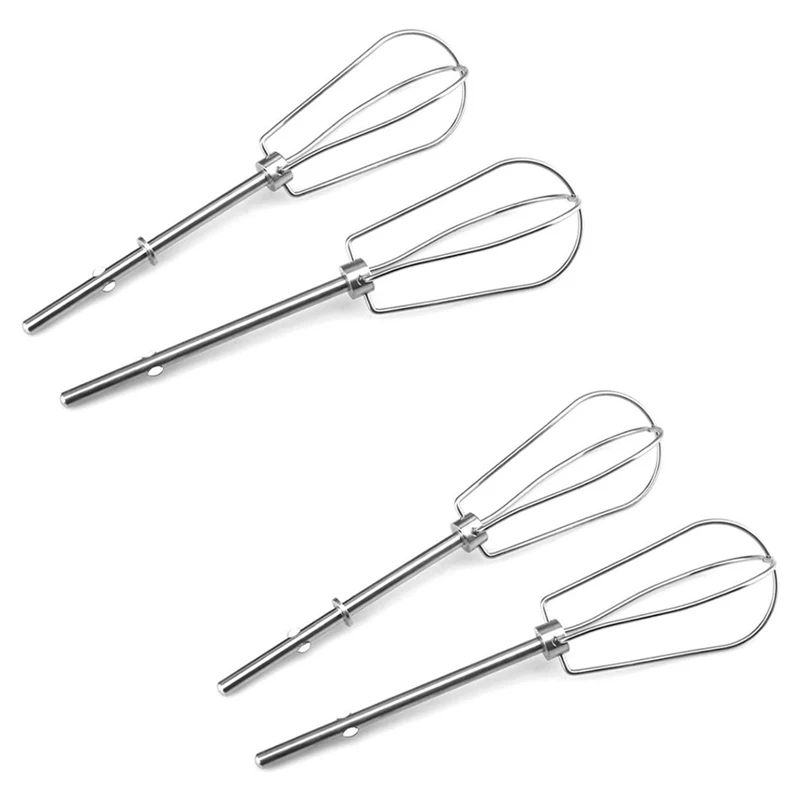 

4PCS Hand Mixer Turbo Beaters Replacement Parts For Kitchenaid W10490648 KHM2B AP5644233 W10240913 AP5644233 PS4082859