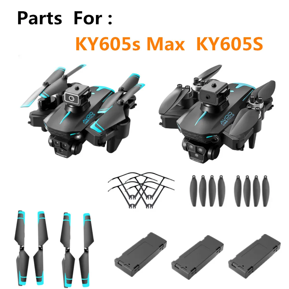 Лопасти пропеллера для дрона KY605s Max батарея с Кленовым листом 3 7 в 1800 мАч