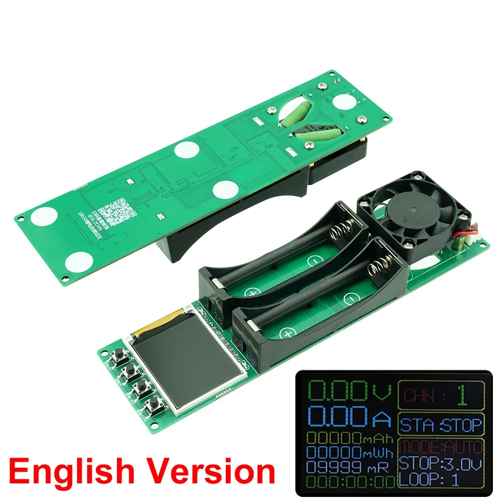 

Gaqqee Двухканальный тестер емкости аккумулятора 18650