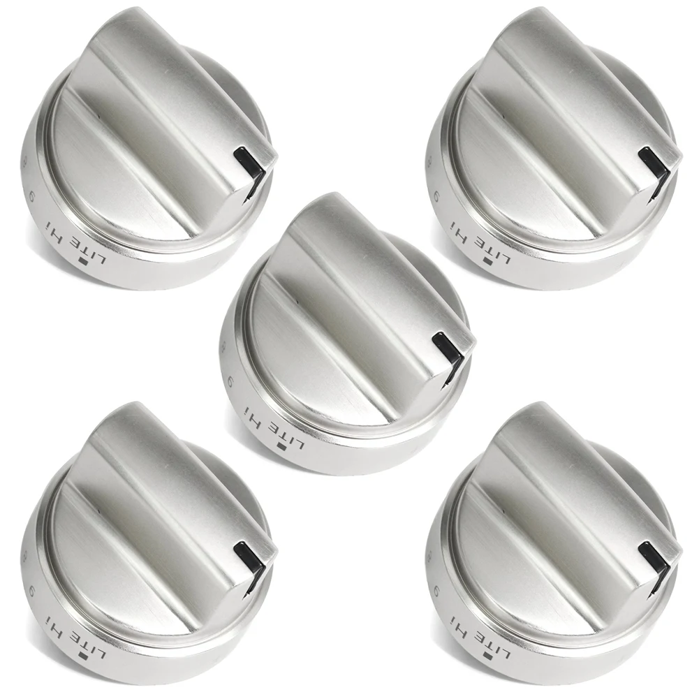 

5PCS Oven Switches WB03X24818 Lock Range Parts Gas Stove Knob Control Temperature Shift Replacement General