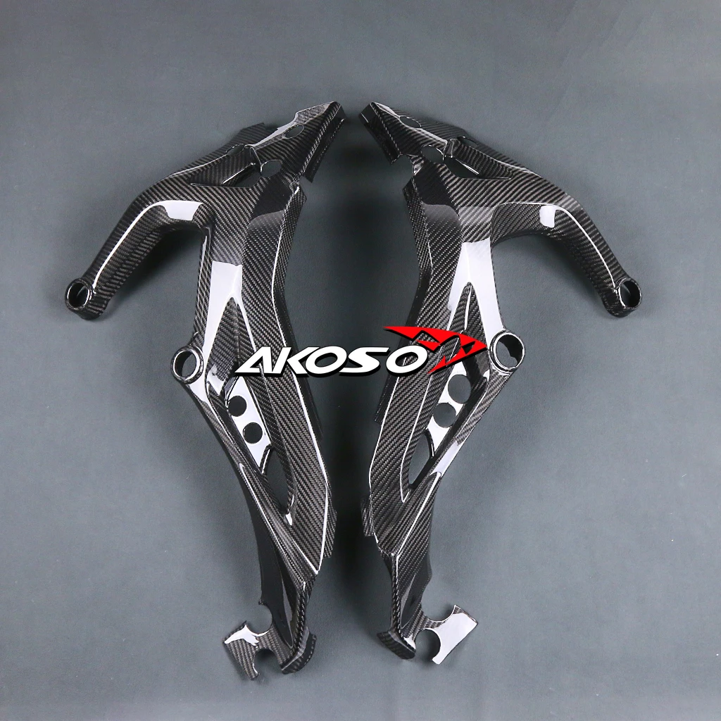 3K полностью сухие чехлы из углеродного волокна для рамы мотоцикла Обтекатели Yamaha