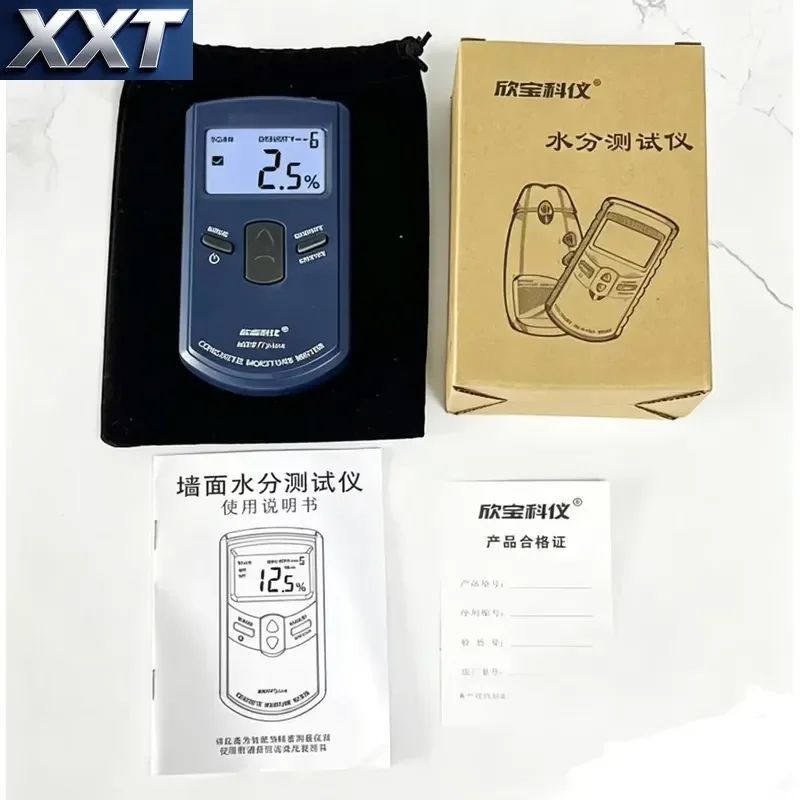 Фото Цифровой гигрометр XXT MD917 Plus для измерения влажности бетона и стен №5