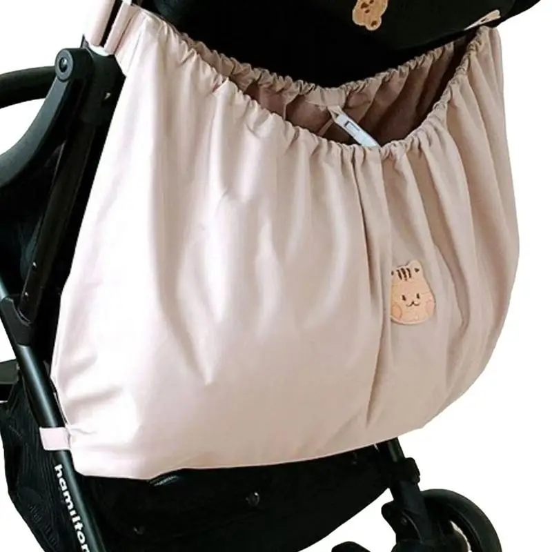 

Stroller Organizer Baby Stroller Organizer Pouch For Mom With Squirrel Print Large Capacity Multi Functions Organizer Pouch