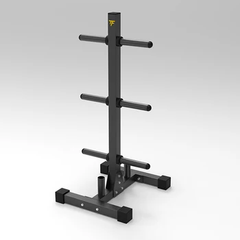 Factory Direct Sales Vertical Fitness Weight Plate Storage Holder Rack For Gym