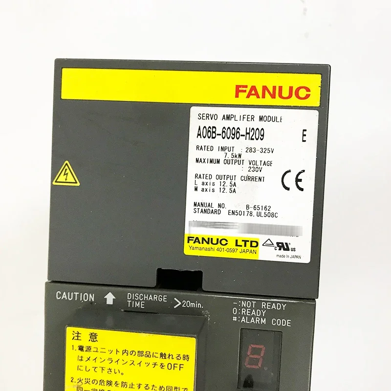 A06B-6096-H209 Совершенно новый модуль усилителя сервопривода FANUC для контроллера ЧПУ
