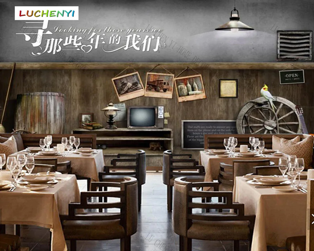 Настенные 3d обои на заказ для питья ресторана сока бара кафе столовой |