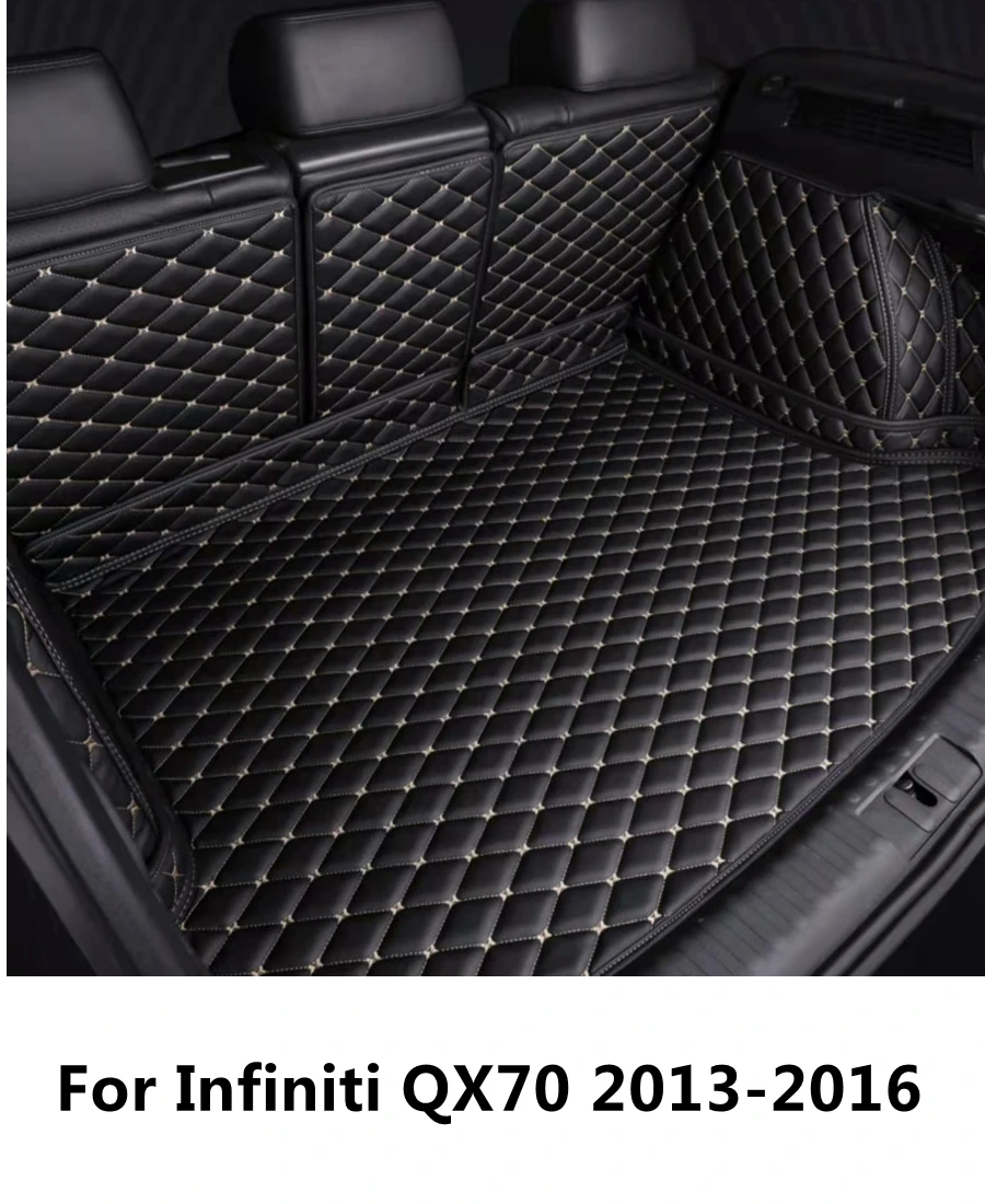 

SJ Custom Fit полный комплект водонепроницаемый автомобильный коврик для багажника автозапчасти задний поднос для багажника Накладка для багаж...