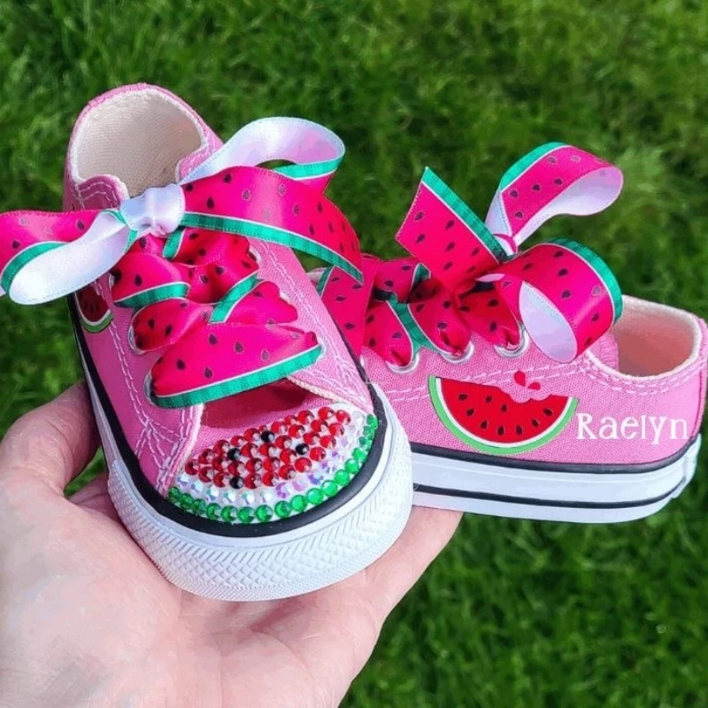 Фото Кроссовки Dollbling утюгом на тренировках монограмма виниловая наклейка холст DIY свадебная обувь с любым именем персонализированные кроссовки на день рождения для девочек №1