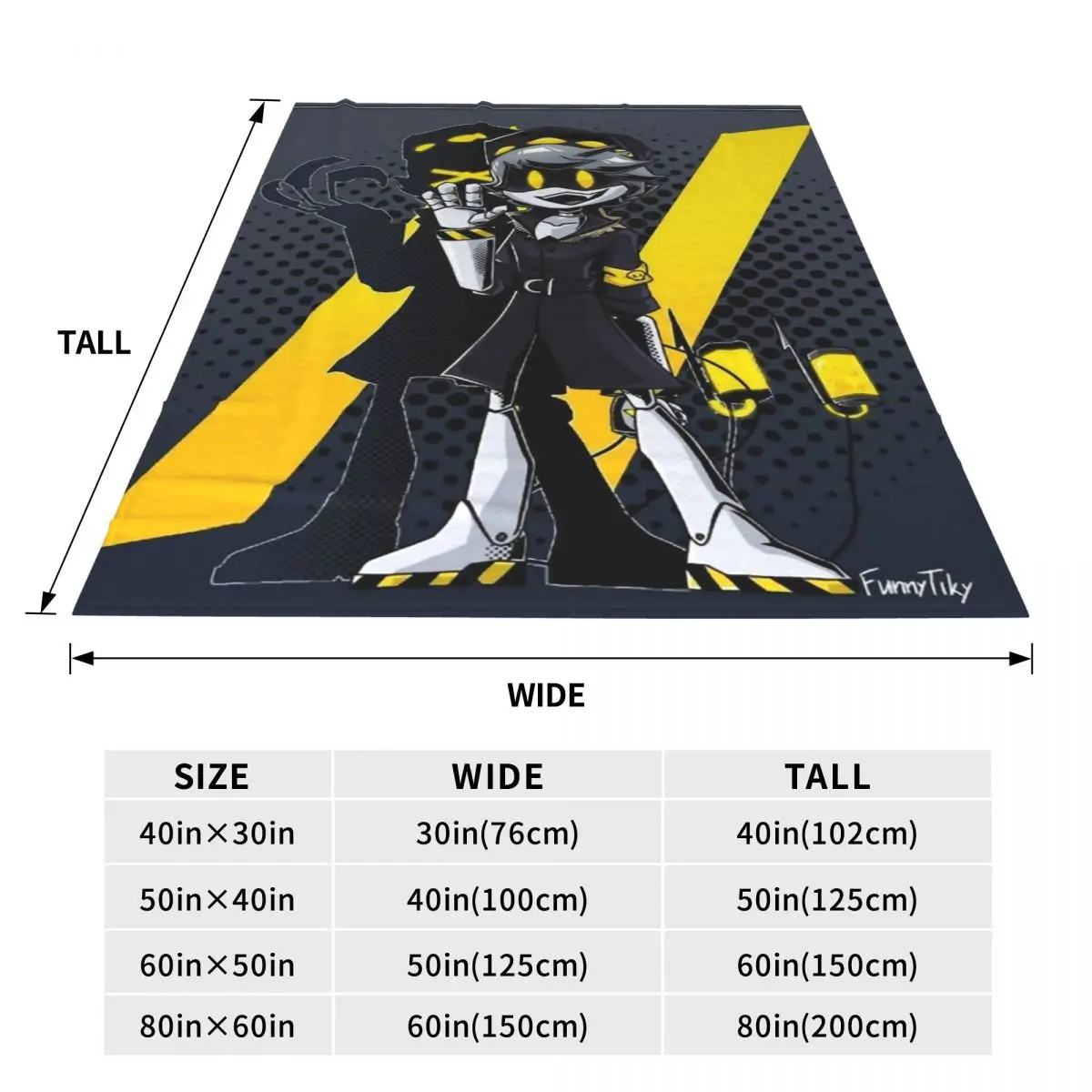 Бархатное одеяло Murder Drones N Uzi швейцарское ужасов для спальни супер теплое