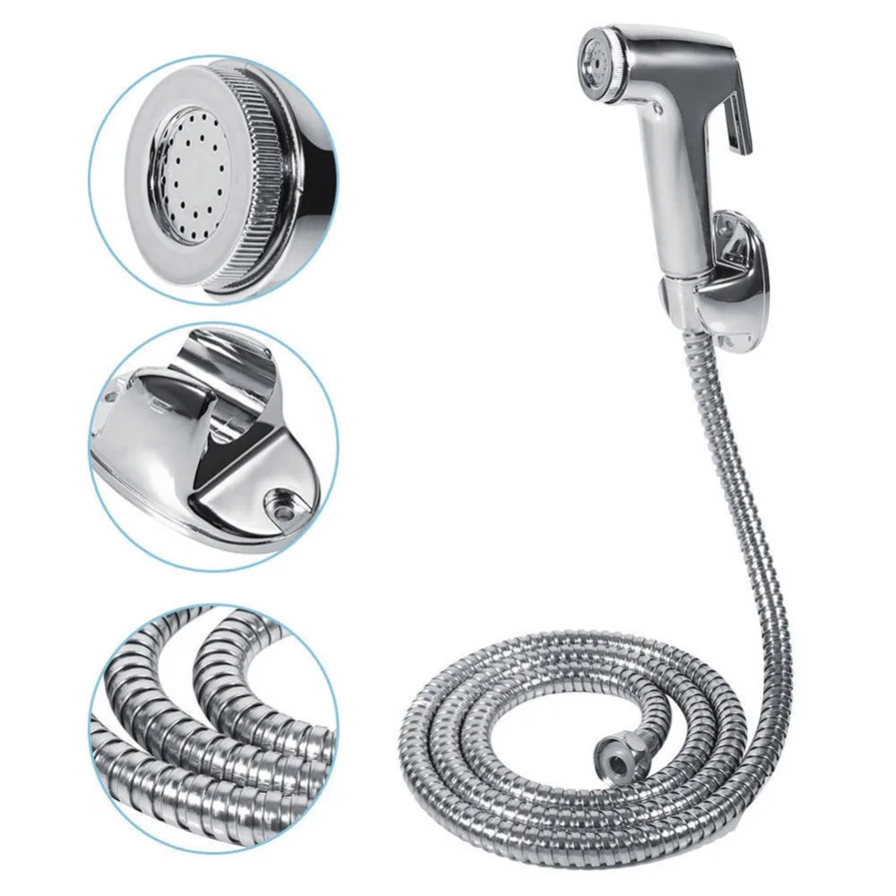 

Handheld Toilet Bidet Faucet Sprayer Bathroom Toilet Bidet Toilet Set Bathroom WC Shower Bidet Spray Home Wash Hose Holder Kit