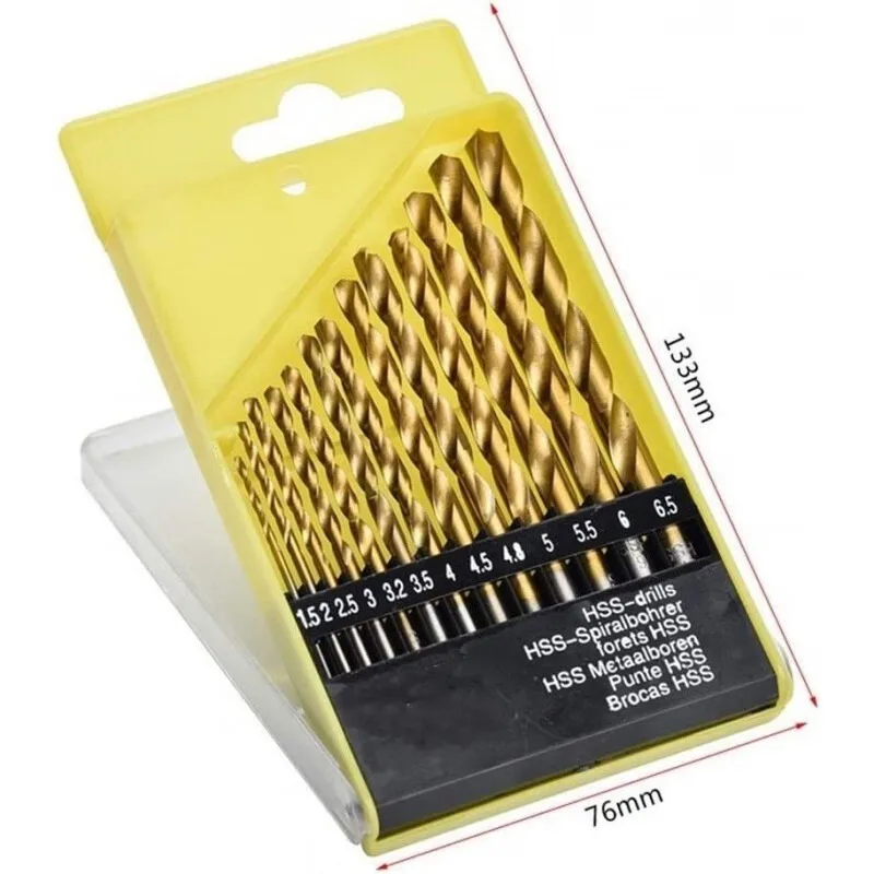 

Набор сверл из быстрорежущей стали Metric Drill Bit Set