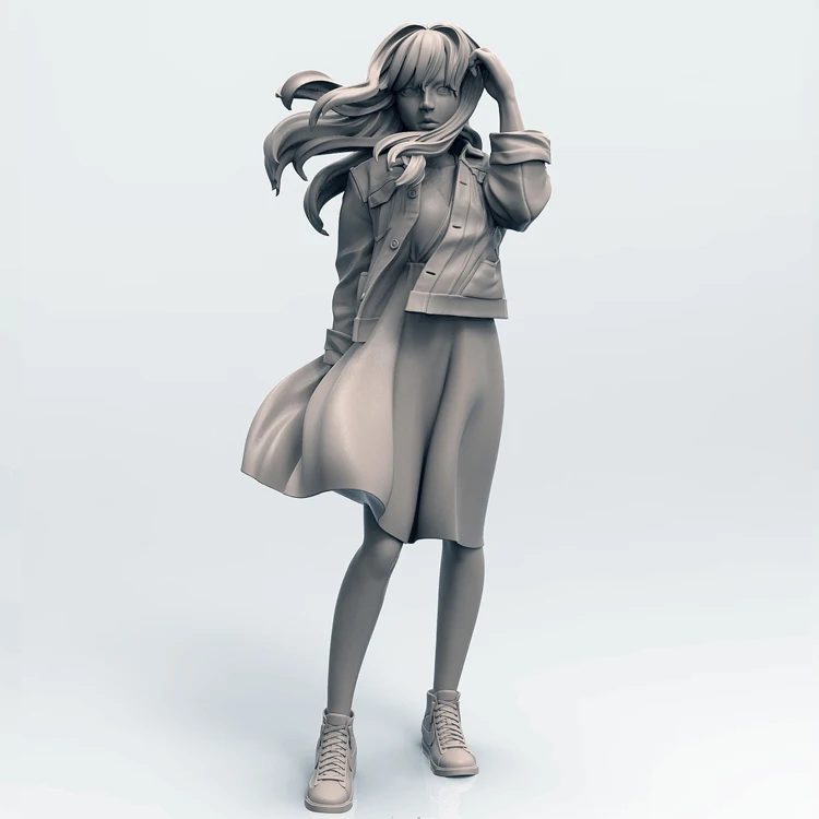 

1/16 Resin Character Model Wind Girl Model Figure R583