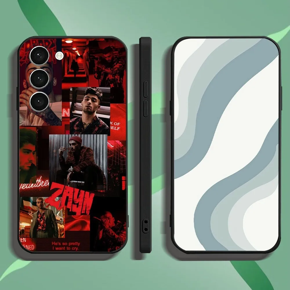 Чехол для телефона Singer Zayn Malik Samsung Galaxy A52 A12 A51 S21 Edge S22 ULTRA S23 S20LITE Plus Ultra Black Cover