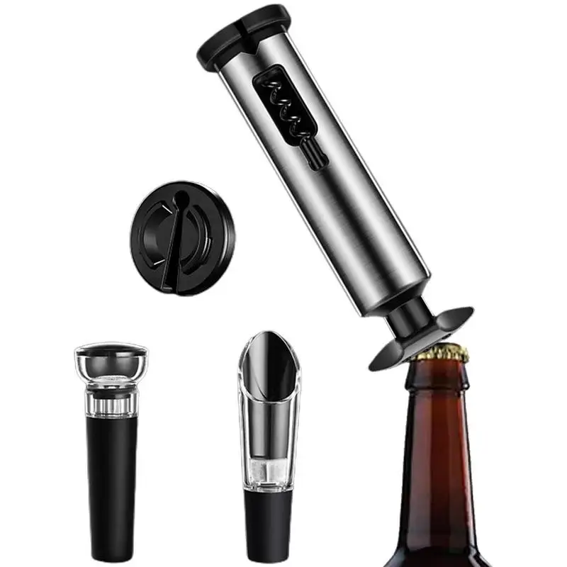 

Набор с винным штопором идеальный пробковый винт для открытия винных бутылок и пива ручная версия для домашних ресторанов, баров, баров