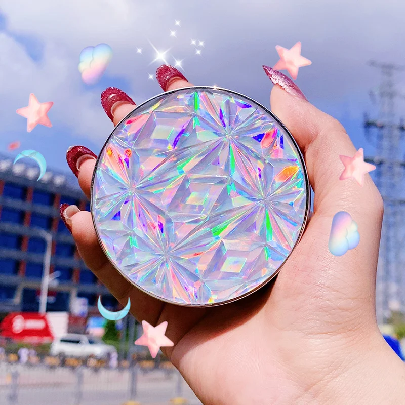 BB-крем с блестящими кристаллами водостойкий контролем жирности и