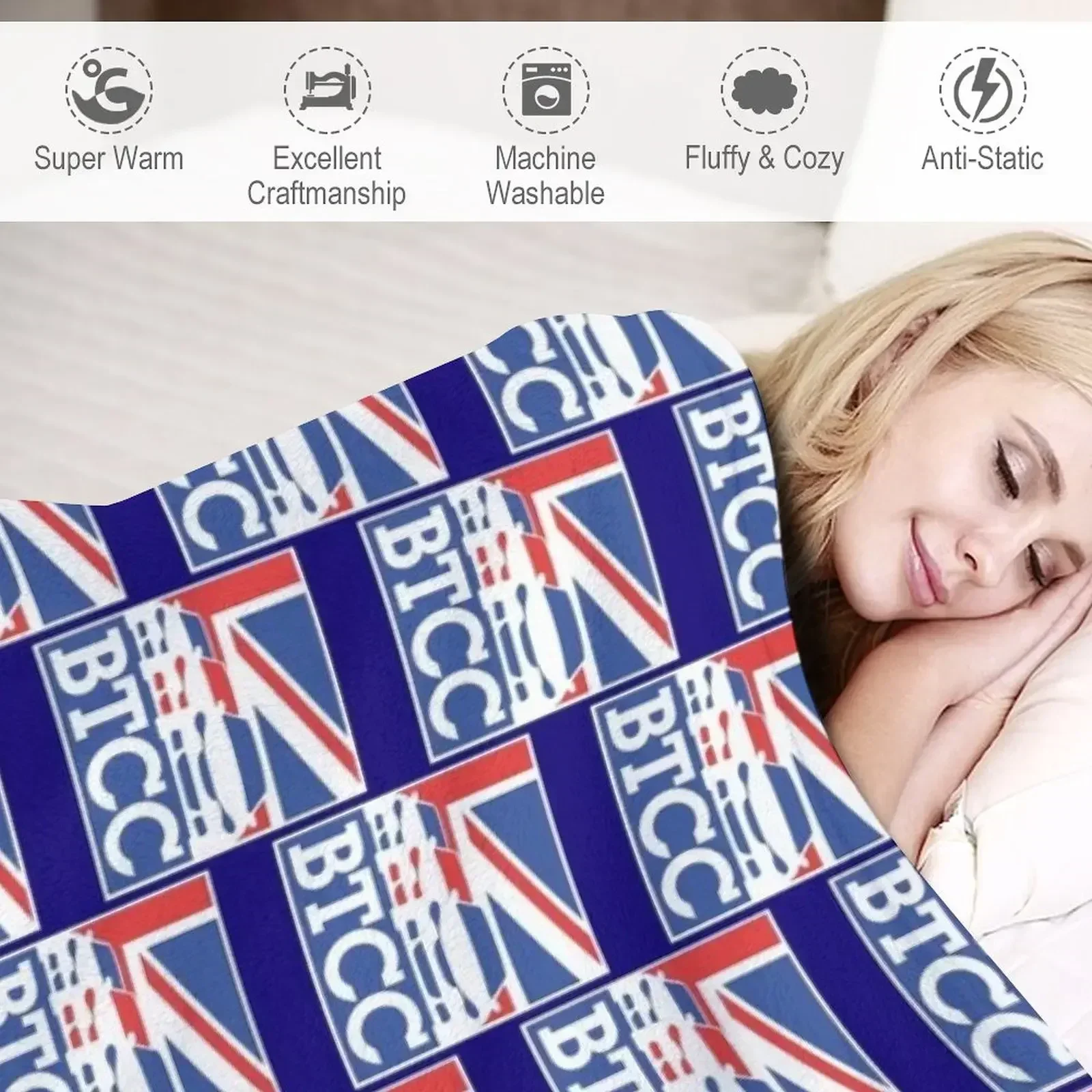 Идеальный подарок с логотипом BTCC одеяло для дивана тонкие теплые одеяла