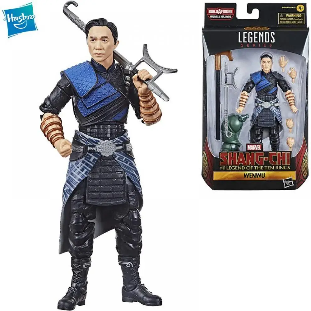 

Original Hasbro Marvel Legends Series Shang-Chi and Legend of Ten Rings Wenwu 6 Inch Action Figure Toy Model Gift Collection
