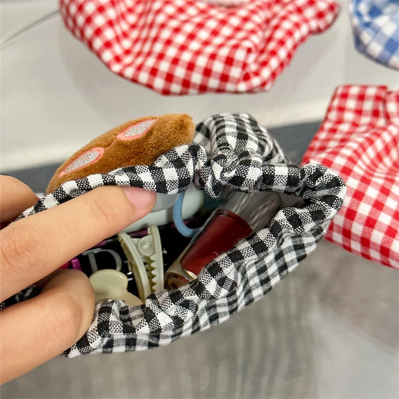 Kawaii Sanrio HelloKitty сумка для мелочей аниме мультфильм милая красота Ins девушка сердце