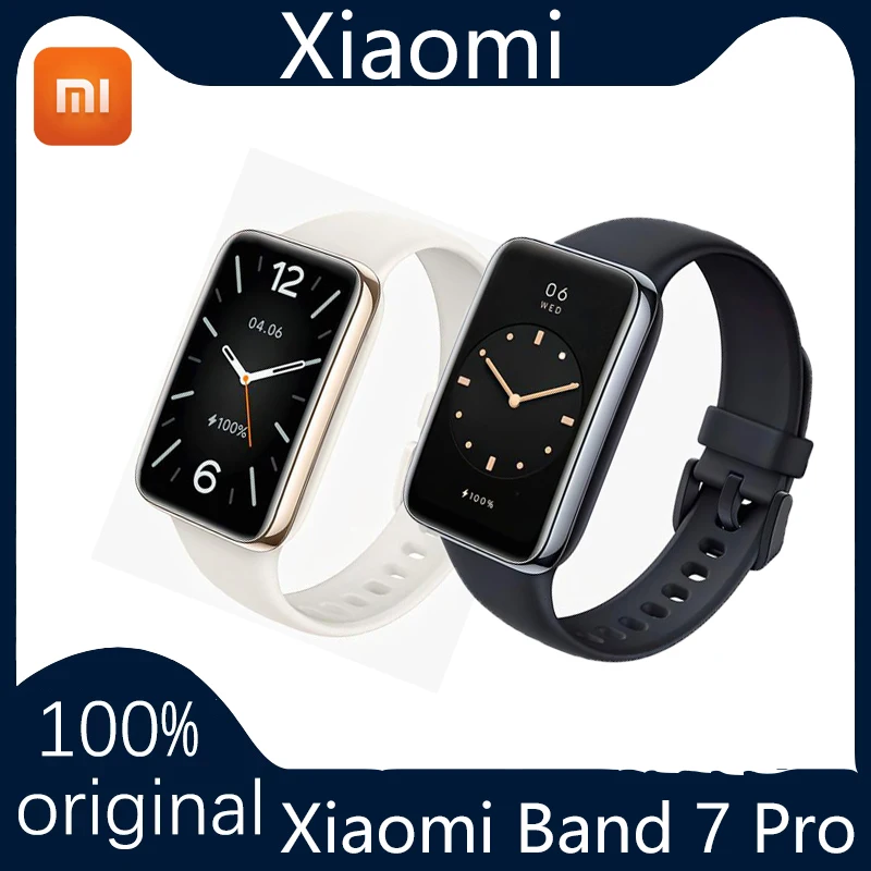

Original Xiaomi Mi Band 7 Pro GPS Smart Bracelet AMOLED Screen Blood Oxygen Fitness Traker Bluetooth Waterproof MiBand 7 Pro
