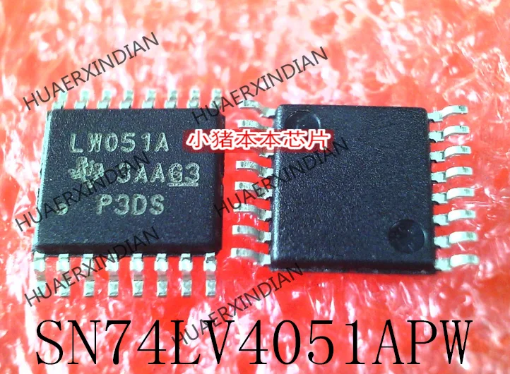 

Новый оригинальный SN74LV4051APW принт LW051A TSSOP16