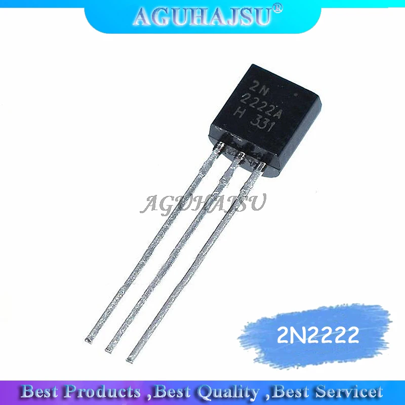 

100 шт 2N2222 2N2222A TO-92 TO 92 новый оригинальный транзистор