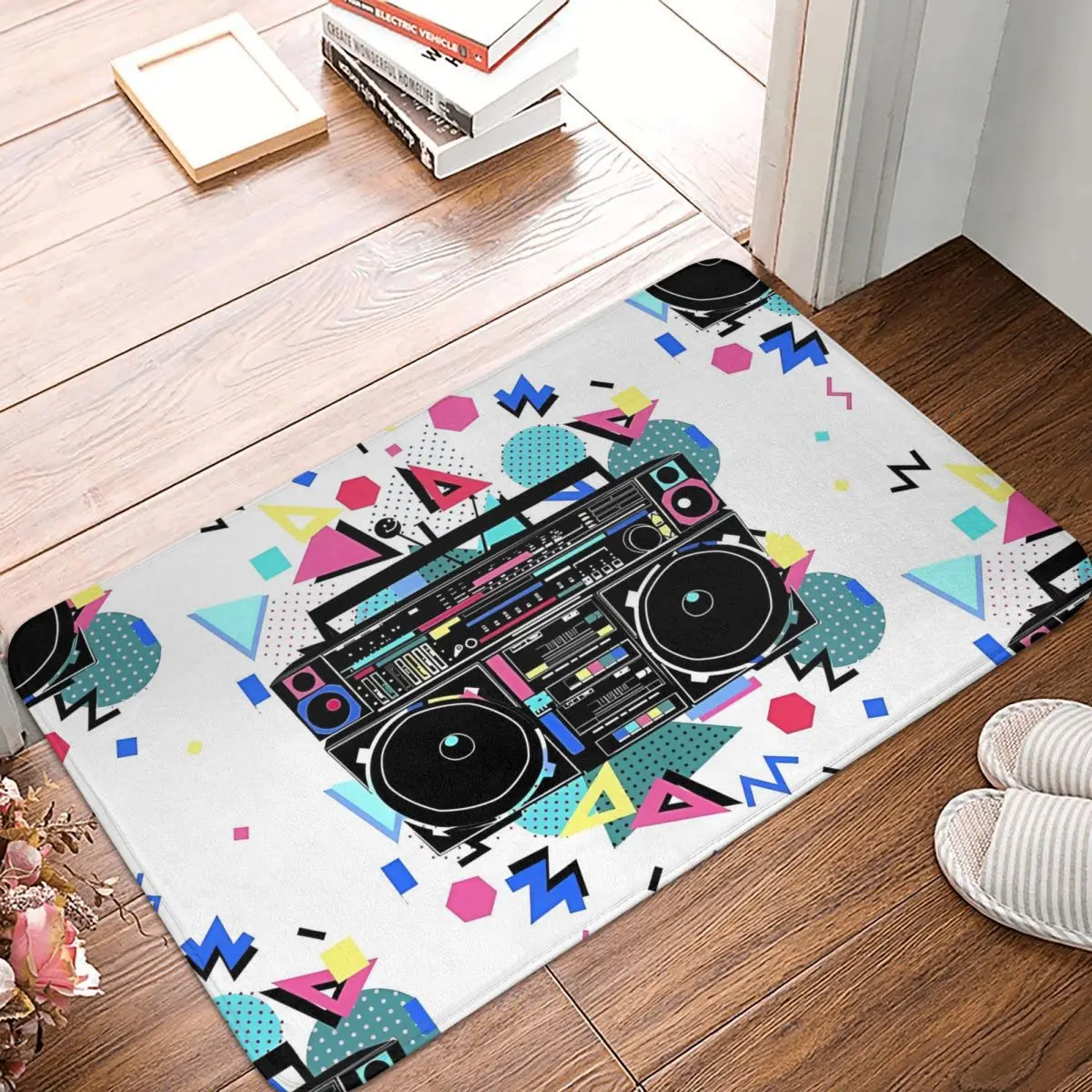 Meme Boombox Boom Box Music Bathroom Mat Rug Home Doormat Living Room Carpet Decoration