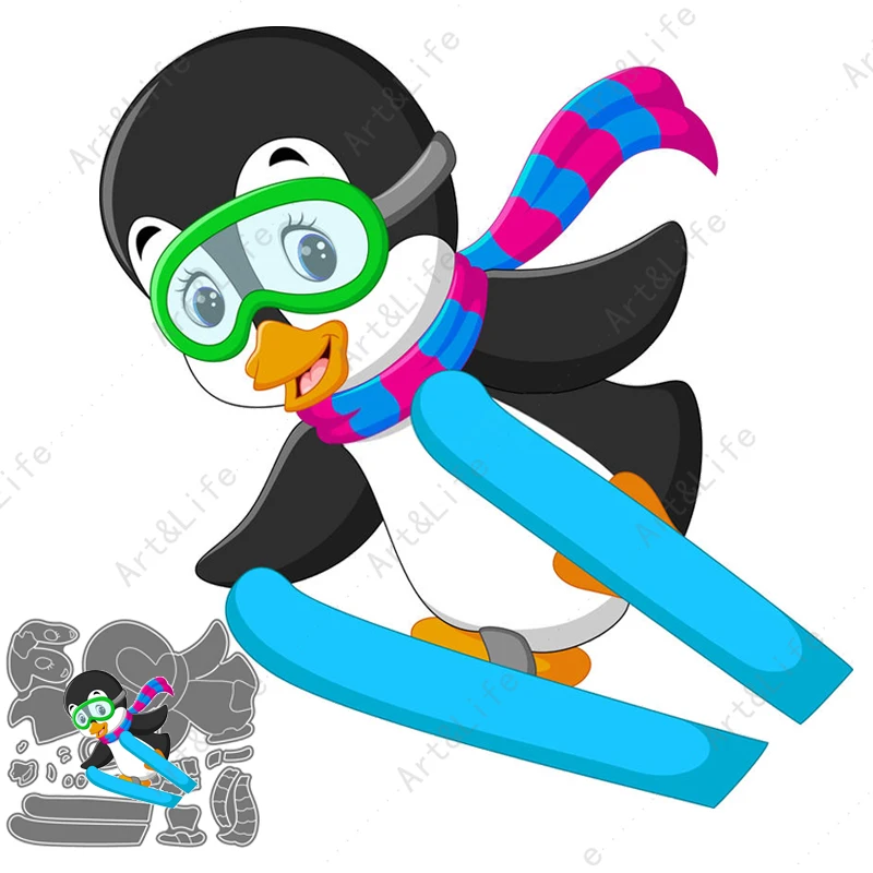 Новое поступление спортивный Пингвин милые животные Рождество новые