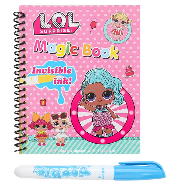 Куклы-сюрпризы LOL игрушки для рисования водой граффити фигурка акварель