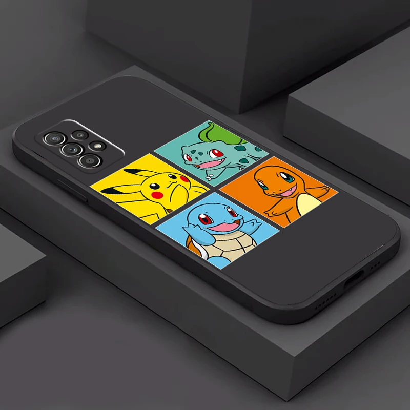 

Pokemon Pikachu Phone Cases For Samsung Galaxy S20 FE S20 Lite S8 Plus S9 Plus S10 S10E S10 Lite M11 M12 Cases Soft TPU Funda
