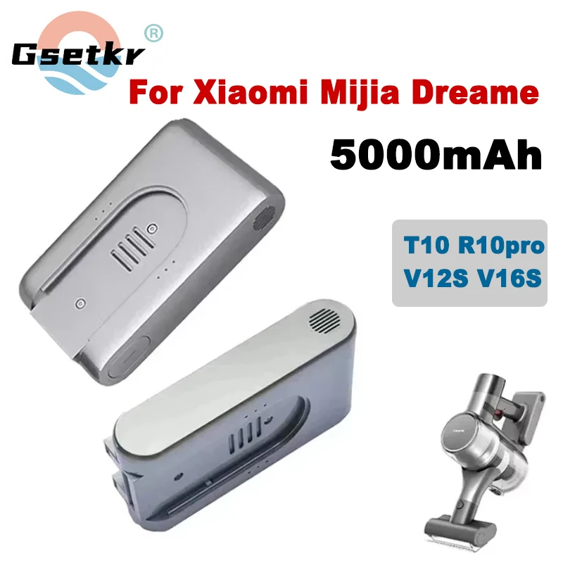 Оригинальный аккумулятор для пылесоса T10 V12S V16S R10pro Xiaomi Dreame сменная литиевая