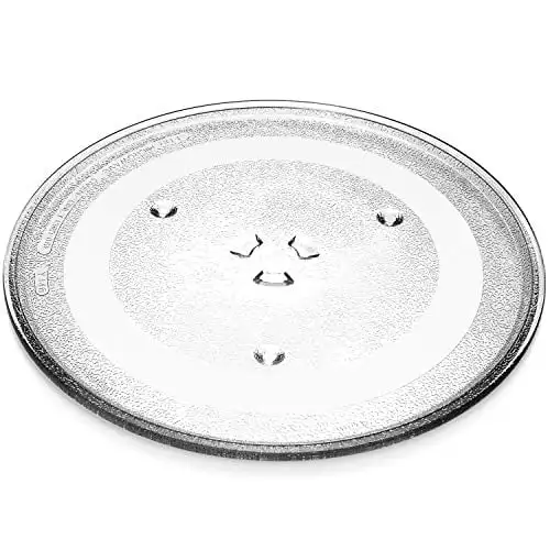

16.5-inch Compatible Microwave Glass Plate/Microwave Glass Turntable Plate Replacement - Equivalent to Part Number F06014M00AP