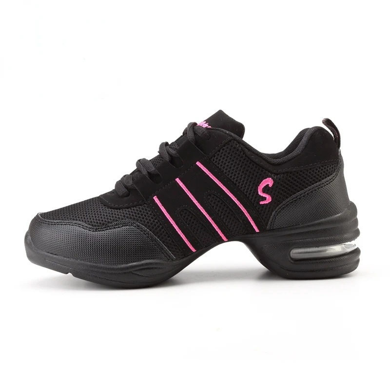 

Dancing Shoes For Women Sports Feature Modern Dance Jazz Shoes Soft Outsole Breath Dance Shoes Female Waltz Sneakers Size 28-44